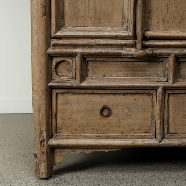 Vintage Storage Cabinet - Six Drawers - Weathered Natural For Sale - Image 15 of 16