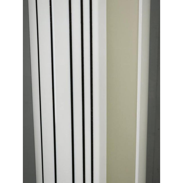 Metal Vintage Italian Space Age Acrylic Sculptural Floor Lamp, 1980s For Sale - Image 7 of 13