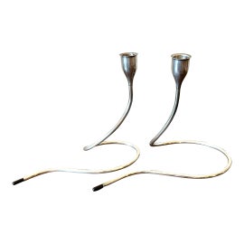 Example of Towle Silversmiths Candlestick Holders and Votive Holders