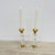 Mid-Century Modern Twisted Acrylic Glass Candleholders, 1970s, Set of 2 For Sale - Image 3 of 12