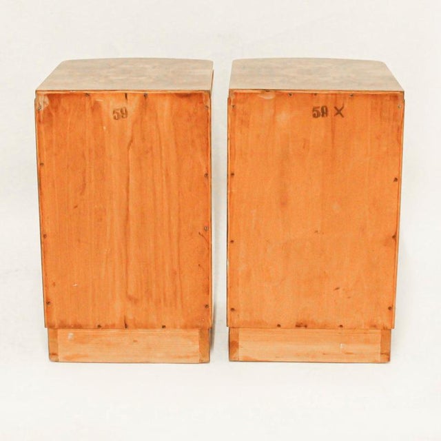 Bedside Cabinets, 1930s, Set of 2 For Sale - Image 6 of 7