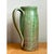 Green Vintage Handcrafted Green Studio Pottery Jug For Sale - Image 8 of 12
