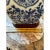 Mid 20th Century Large 10.5" Chinese Blue & White Moon Flask Vase & Stand - Phoenix & Peony Decor For Sale - Image 10 of 11