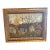 1952 Original Oil Painting Pocono Mountains Landscape: The Eric Danisch Estate Barn, Scotrun Pa For Sale