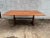 Mid 20th Century Vintage Early American Style Solid Maple Trestle Base Drop Leaf Harvest Table by Cushman For Sale - Image 9 of 12