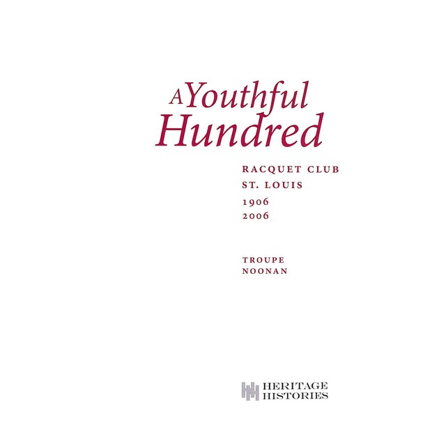 NOONAN, Troupe [208] pp. Heritage Histories 2007 10 1/4" x 8 1/4" Published to commemorate their centennial, A Youthful...