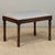French Antique French Louis XVI Style Walnut Vanity Stool ~ Piano Bench For Sale - Image 3 of 15