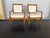 White Contemporary Arm Chairs by Sam Moore -Pair of 2 For Sale - Image 8 of 8