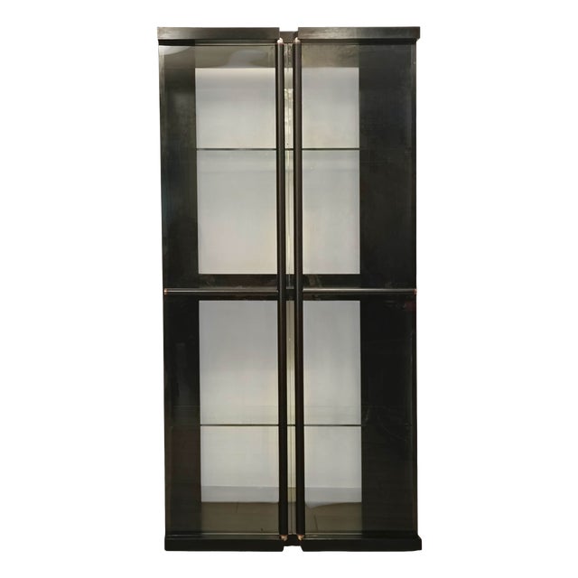 Castelvecchio Display Cabinet by Franco Poli for Bernini, Italy, 1985 For Sale