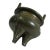 2010s Chinese Handmade Dark Olive Army Green Ceramic Accent Ding Holder For Sale - Image 5 of 7