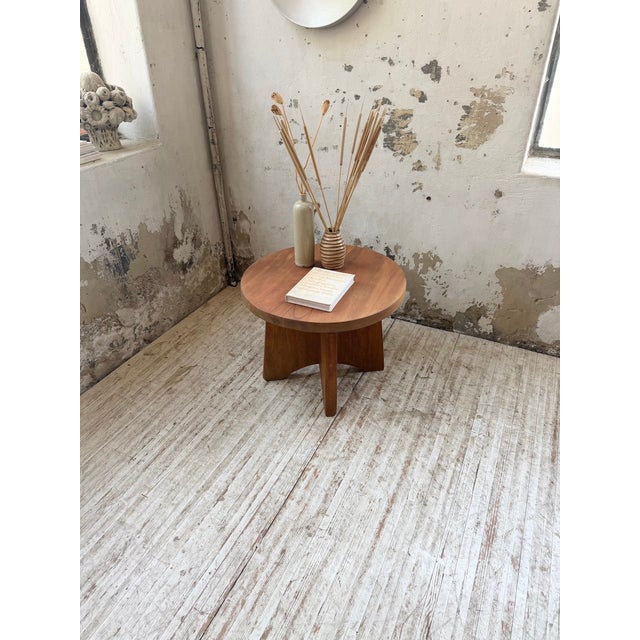Constructivist Mahogany Side Table, 1950s For Sale - Image 18 of 18