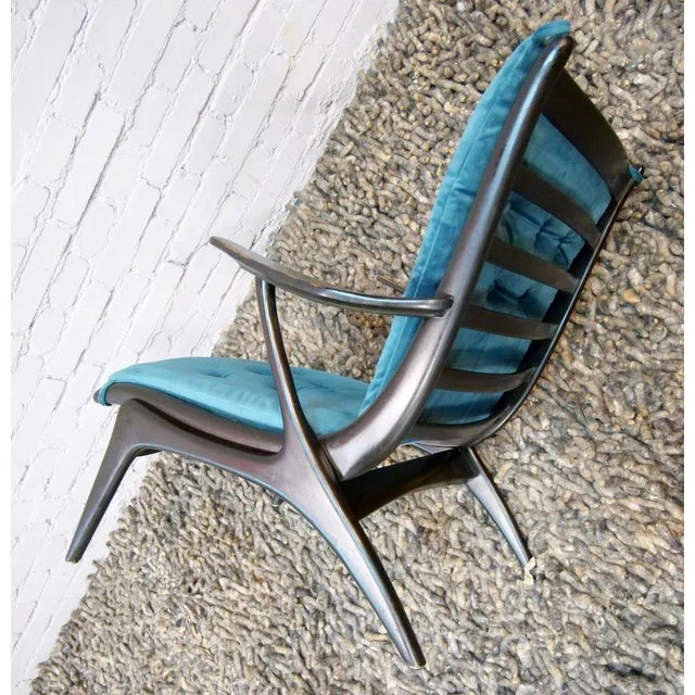 Mid-Century Modern Wood Scandinavian Chair, 1950s For Sale - Image 16 of 18