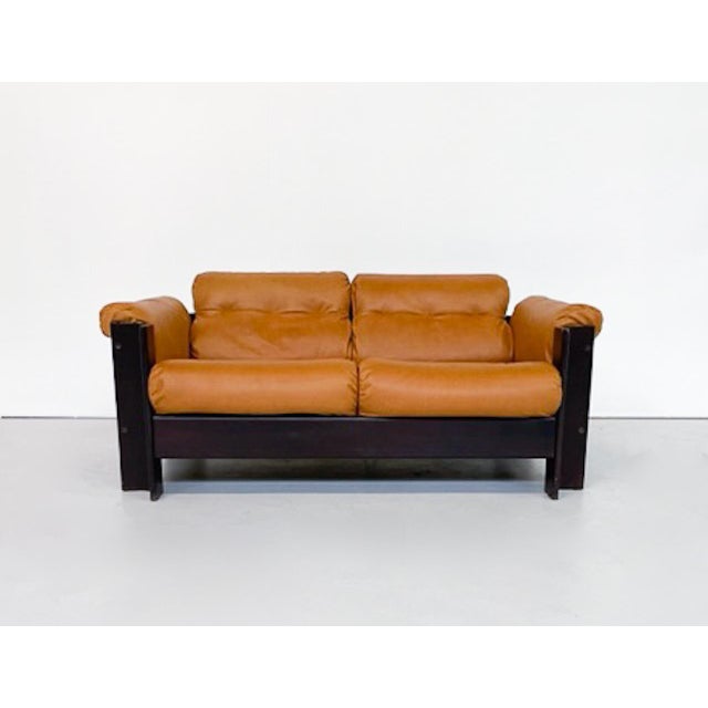 Black Mid-Century Modern Zelda Sofa attributed to Sergio Asti for Poltronova, 1960s For Sale - Image 8 of 8