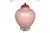 Pink Painted Glass Table Lamp For Sale In Tampa - Image 6 of 9