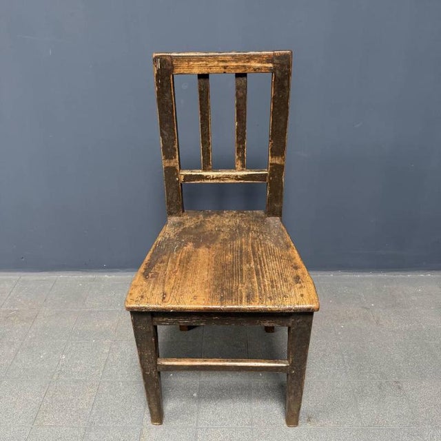 Farmhouse Dining Chair in Wood For Sale - Image 4 of 14