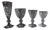 Glass Service in Crystal from Baccrat Mortèle Harcourt For Sale