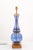 The Marbro Lamp Company Immaculate Pair of Cobalt Eglomise Hourglass Lamps - 1960s Marbro Lamp Co. For Sale - Image 4 of 9