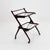 Mid-Century Italian Serving Trolley in Wood and Glass by Cesare Lacca, 1950s For Sale - Image 11 of 11