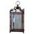 Metal French Arts and Crafts Wrought Iron Hall Lantern For Sale - Image 7 of 7