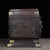1970s Wood Jewelry Box With Dragon & Phoenix Carving and Gemstone Inlay For Sale In Los Angeles - Image 6 of 10