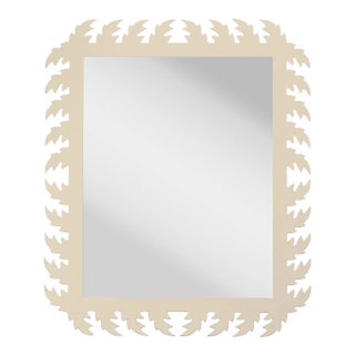 Fleur Home Audubon Rectangle Mirror in Delaware Putty, 24x38 For Sale