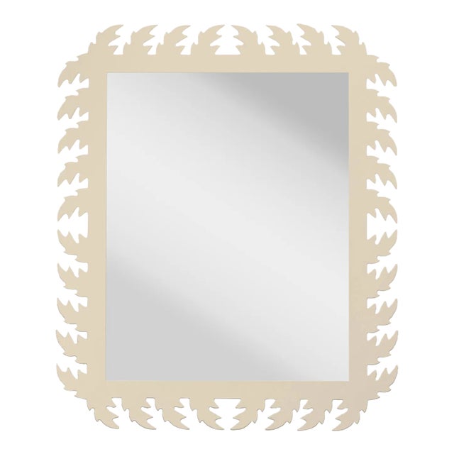 Fleur Home Audubon Rectangle Mirror in Delaware Putty, 24x38 For Sale