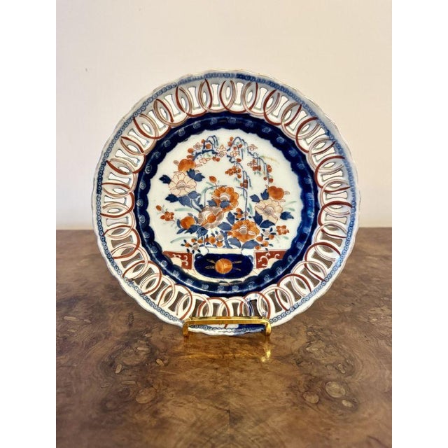 Antique Japanese Imari Plates, 1900, Set of 2 For Sale - Image 6 of 6