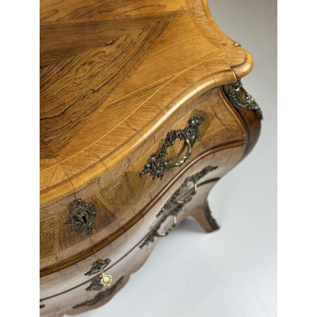 Swedish Rococo Chest of Drawers, 18th Century For Sale - Image 15 of 18
