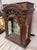 Antique French Oak Ornate Curio Display Cabinet For Sale - Image 4 of 18