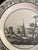 A Antique French Creamware Plate With Black Transfer Decoration, "Porte Suzine a Turin", Circa 1800 For Sale - Image 10 of 10