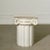 Ceramic 1960's Italian Ionic Column Ceramic Pedestal with Lotus Urn For Sale - Image 7 of 11