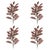 Rustic Brown Leaf Spray (Set of 4) For Sale - Image 3 of 3