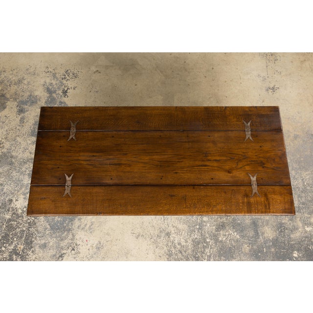 Early 19th Century French Alpine Oak Folding Table For Sale - Image 13 of 17