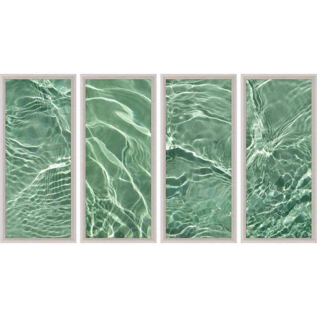 California Ripple, Framed Artwork - Set Of 4 For Sale In Los Angeles - Image 6 of 6