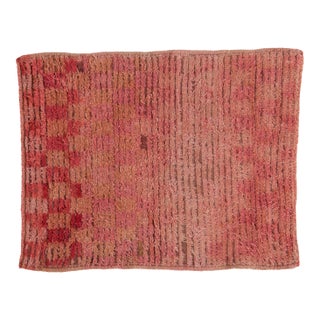 Vintage Distressed Tulu Square Rug - 2'4" x 3' For Sale