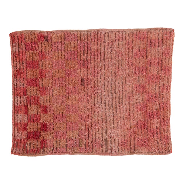 Vintage Distressed Tulu Square Rug - 2'4" x 3' For Sale