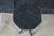 Vintage Arts & Crafts Oak Black Octagonal Plant Stand Pedestal Table 25" For Sale - Image 6 of 16
