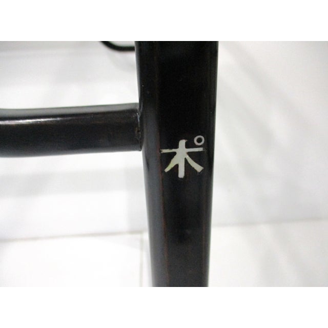 Mid 20th Century Asian Modern Desk and Chair in the Style of Po Wah Hong Kong For Sale - Image 11 of 12