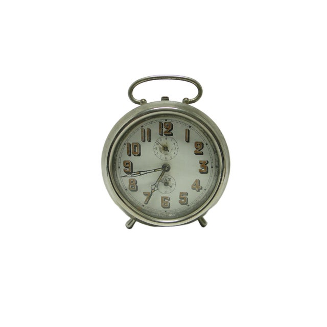 The clock dates from the 1930s and the condition of the item is good. This piece has an attribution mark, I am sure that...