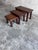 Brutalist Nesting Tables, 1970s, Set of 3 For Sale - Image 8 of 8