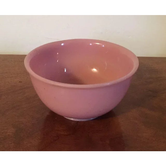 19th Century Chinese Pink Peking Glass Bowl For Sale In New York - Image 6 of 11