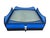 Mid-Century Modern Blue Cut Glass Ceiling Lamp, Veca, 1970s For Sale - Image 3 of 13