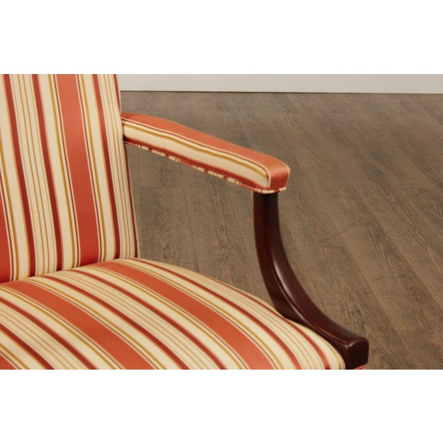 Hickory Chair Mahogany Martha Washington Chair For Sale In Philadelphia - Image 6 of 12
