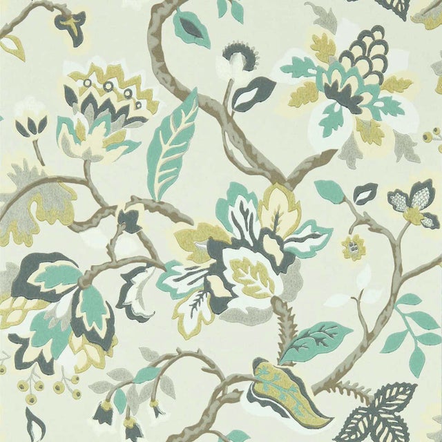 Sanderson Amanpuri Wallpaper in Grey Mist - a Sample For Sale