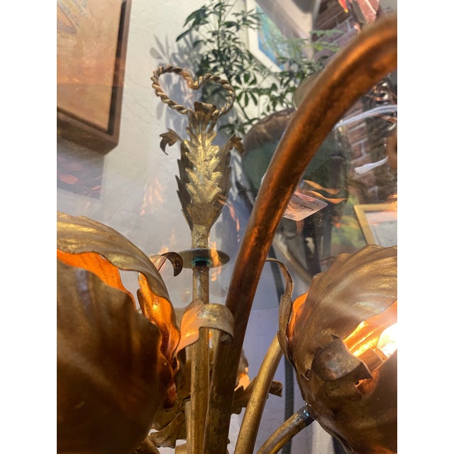 Hans Kögl Vintage Pair of Italian Hollywood Regency Lighted Tables by Hans Kogl, Unmarked For Sale - Image 4 of 12