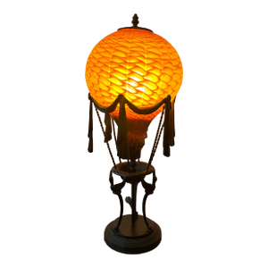Vintage Maitland Smith Hot Air Balloon Lamp