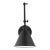 The Salem one light wall sconce in midnight black provides abundant light for your bath vanity, while adding a layer of...