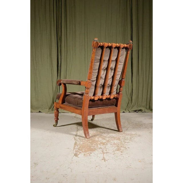 William IV Mahogany Open Armchair in the style of Gillows, 1830 For Sale - Image 6 of 11