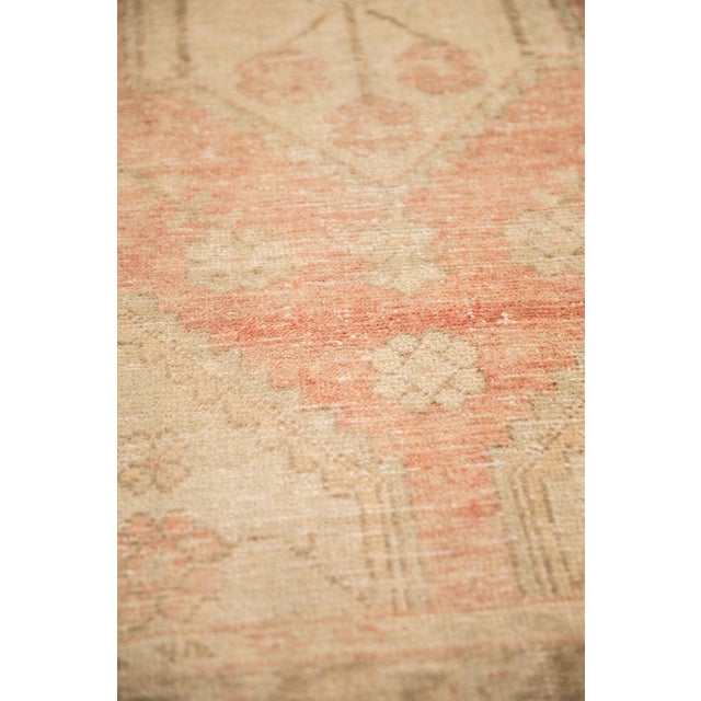 Blush Vintage Distressed Oushak Rug Runner - 2'8" x 6'5" For Sale - Image 8 of 10