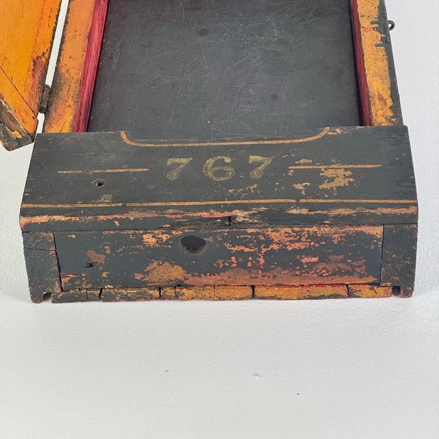 Antique 19th Century Carpenter's Front-Shop Mailbox For Sale - Image 12 of 12